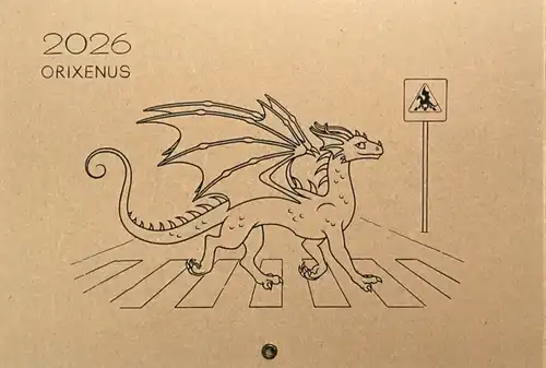 Календарь Orixenus (с драконами)